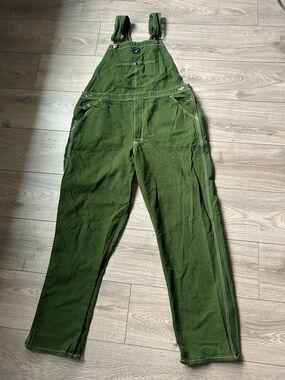 L.C. King Overalls Green Size 36